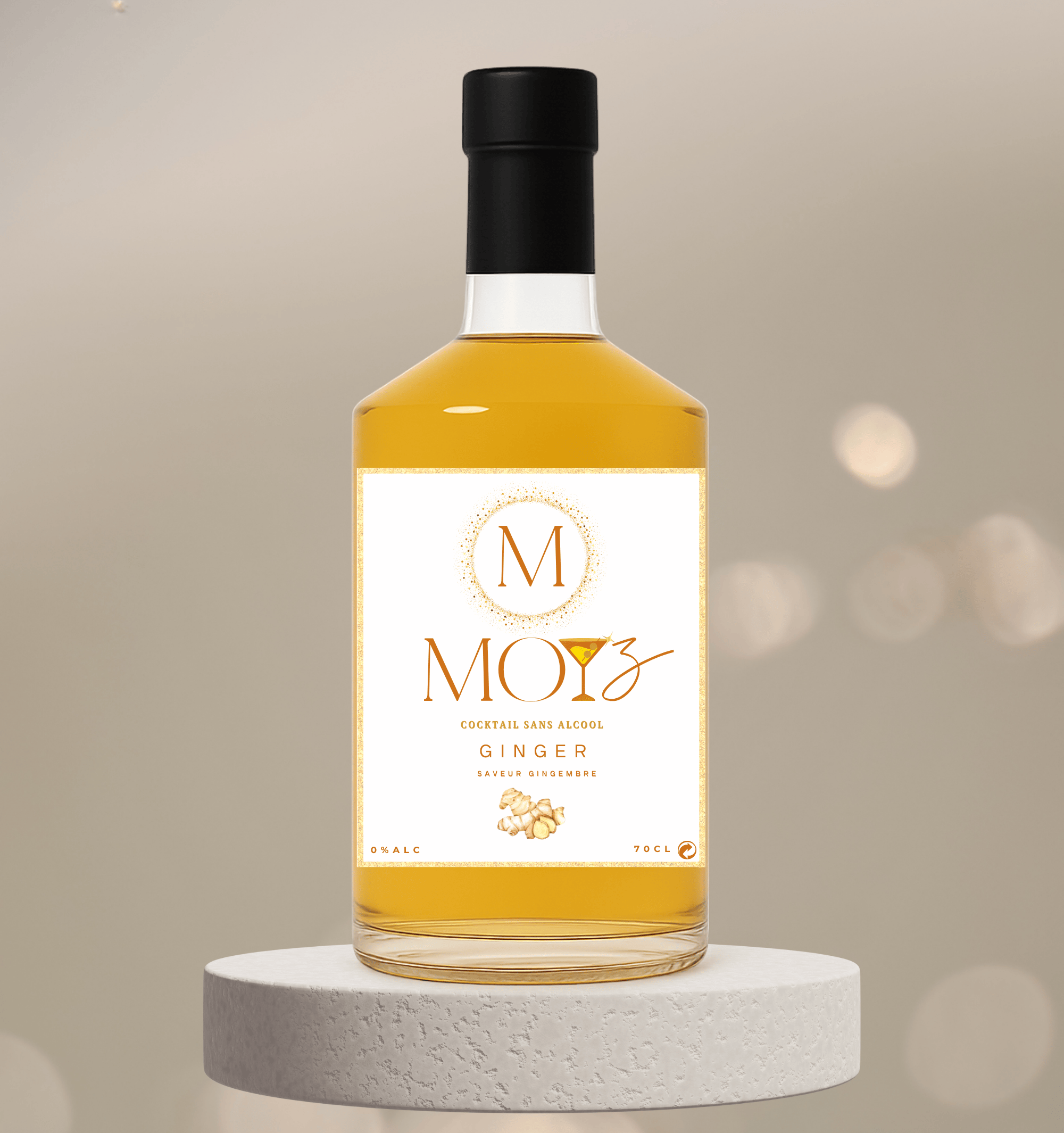 GINGER SANS ALCOOL – Cocktail de Gingembre sans alcool | Intensité & Saveurs Épicées